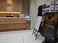 Signage promotion in shop 1